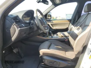 2012 BMW X3 28i with VIN 5UXWX5C5XCL720059, listed as a Copart auction lot 49326465 with 107,977 mi miles and Salvage Title. Bid and sale history available at DreamBid. Image 7.