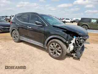 2017 Hyundai Santa Fe Ultimate z VIN 5XYZW4LA7HG490735, wystawiony jako Copart lot #59192375 z przebiegiem 72 173 mil mil oraz Czysty tytuł • Clean title. Historia ofert i sprzedaży dostępna na DreamBid. Obrazek 4.