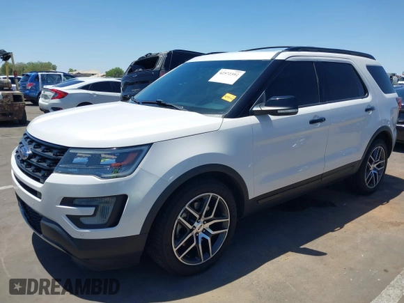 2017 Ford Explorer Sport z VIN 1FM5K8GT4HGA61316, wystawiony jako IAAI lot #42572392 z przebiegiem 92 860 mil mil oraz . Historia ofert i sprzedaży dostępna na DreamBid. Obrazek 17.