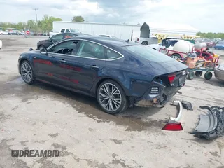 2018 Audi A7 Prestige with VIN WAU23AFC3JN057141, listed as a IAAI auction lot 42039747 with 66,095 mi miles. Bid and sale history available at carsss.com. Image 3.