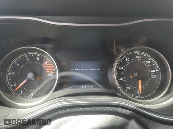 2019 Jeep Cherokee Limited z VIN 1C4PJMDX7KD319224, wystawiony jako Copart lot #58413075 z przebiegiem 127 244 mil mil oraz Szkoda całkowita • Salvage title. Historia ofert i sprzedaży dostępna na DreamBid. Obrazek 9.