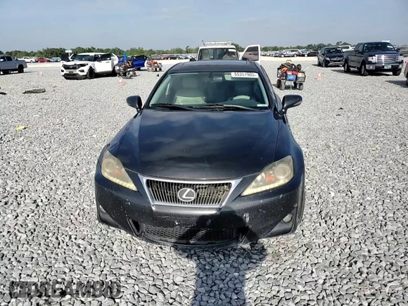 2011 Lexus IS 250 with VIN JTHBF5C24B5138890, listed as a Copart auction lot 55351905 with 263,022 mi miles and Salvage Title. Bid and sale history available at DreamBid. Image 13.