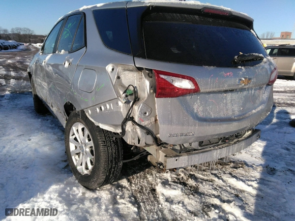 2020 Chevrolet Equinox LS with VIN 3GNAXSEV4LS695457, listed as a IAAI auction lot 38508738 with 24,916 mi miles. Bid and sale history available at carsss.com. Image 6.