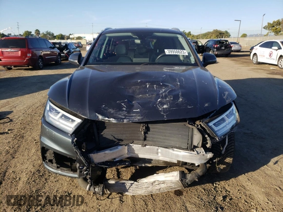 2018 Audi Q5 Premium Plus with VIN WA1BNAFY2J2005326, listed as a Copart auction lot 39950623 with 81,979 mi miles. Bid and sale history available at carsss.com. Image 5.