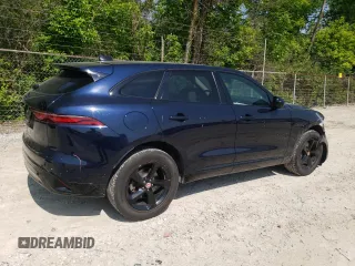 2022 Jaguar F-Pace S z VIN SADCJ2EX5NA698297, wystawiony jako Copart lot #58748925 z przebiegiem 46 525 mil mil oraz Szkoda całkowita • Salvage title. Historia ofert i sprzedaży dostępna na DreamBid. Obrazek 3.
