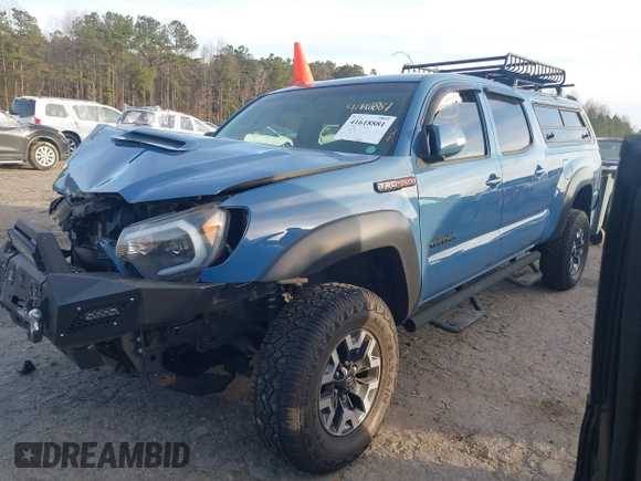 2015 Toyota Tacoma with VIN 3TMMU4FN7FM079866, listed as a IAAI auction lot 41618881 with 165,268 mi miles. Bid and sale history available at carsss.com. Image 19.