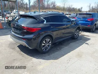 2017 Infiniti QX30 Premium with VIN SJKCH5CR7HA022688, listed as a IAAI auction lot 41883348 with 87,419 mi miles and . Bid and sale history available at DreamBid. Image 4.