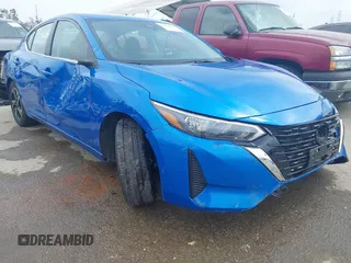 2024 Nissan Sentra SV with VIN 3N1AB8CVXRY227450, listed as a IAAI auction lot 42094945 with 17,362 mi miles and . Bid and sale history available at DreamBid. Image 1.