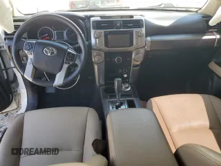 2018 Toyota 4Runner SR5 with VIN JTEBU5JR6J5497210, listed as a Copart auction lot 49704195 with 124,508 mi miles and Salvage Title. Bid and sale history available at DreamBid. Image 8.