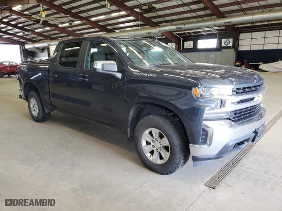 2019 Chevrolet Silverado 1500 LT with VIN 1GCPYDEK0KZ359534, listed as a Copart auction lot 52334105 with 92,352 mi miles and Clean Title. Bid and sale history available at carsss.com. Image 4.