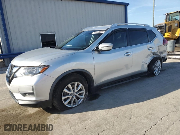 2018 Nissan Rogue SV with VIN JN8AT2MT5JW490692, listed as a Copart auction lot 47358065 with 41,215 mi miles and Salvage Title. Bid and sale history available at DreamBid. Image 1.