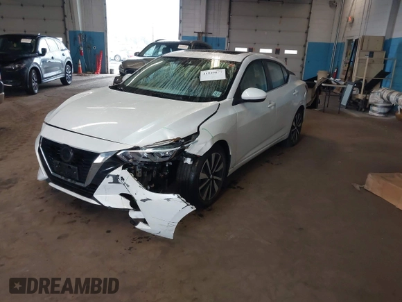 2022 Nissan Sentra SV with VIN 3N1AB8CV6NY311310, listed as a IAAI auction lot 41949877 with 39,706 mi miles and . Bid and sale history available at DreamBid. Image 17.