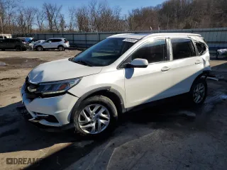 2016 Honda CR-V EX-L with VIN 5J6RM4H74GL115949, listed as a Copart auction lot 48463955 with 152,773 mi miles and Salvage Title. Bid and sale history available at carsss.com. Image 1.
