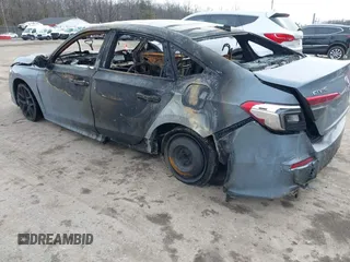 2022 Honda Civic Sport with VIN 2HGFE2F5XNH553141, listed as a IAAI auction lot 41610028 with Not Provided miles and . Bid and sale history available at DreamBid. Image 3.