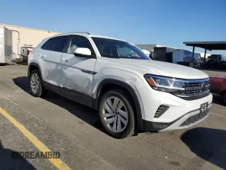 2023 Volkswagen Atlas SE with VIN 1V2HE2CA7PC205178, listed as a Copart auction lot 83377914 with 25,248 mi miles and Salvage title. Bid and sale history available at DreamBid. Image 4.
