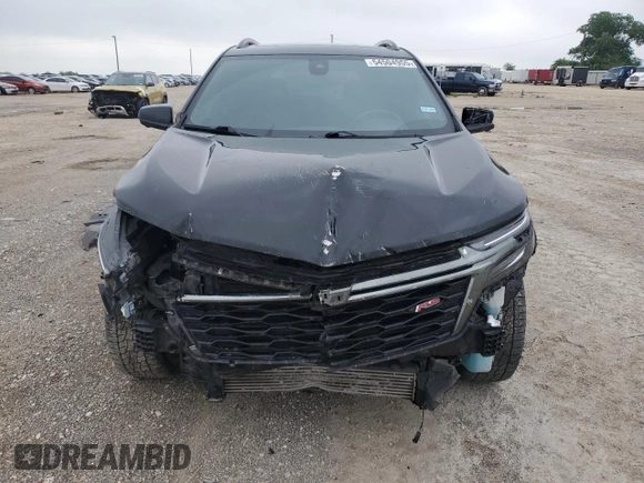 2022 Chevrolet Equinox RS with VIN 2GNAXWEVXN6129005, listed as a Copart auction lot 54504955 with 56,230 mi miles and Salvage title. Bid and sale history available at DreamBid. Image 5.
