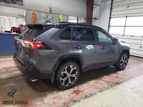 2023 Toyota RAV4 Prime XSE with VIN JTMEB3FV3PD123136, listed as a Copart auction lot 46134775 with NaN miles and Salvage Title. Bid and sale history available at carsss.com. Image 3.