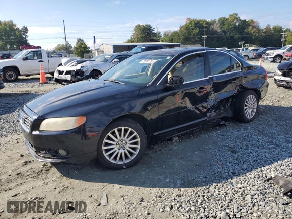 2008 Volvo S80 3.2L with VIN YV1AS982781077716, listed as a Copart auction lot 72311754 with 0 mi miles and Salvage Title. Bid and sale history available at carsss.com. Image 1.