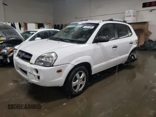 2008 Hyundai Tucson GLS with VIN KM8JM12B88U815558, listed as a Copart auction lot 41873865 with 194,378 mi miles and Salvage Title. Bid and sale history available at DreamBid. Image 1.