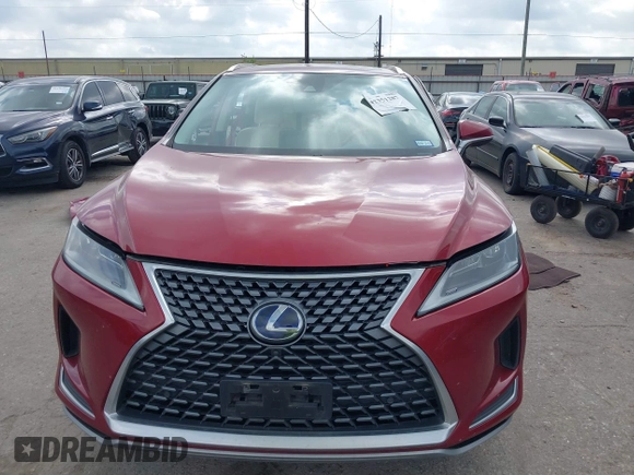 2020 Lexus RX 450h с VIN 2T2HGMDA8LC056606, выставлен на аукционе IAAI как лот 42351287 с пробегом 99 192 миль миль и . История ставок и продаж доступна на DreamBid. Изображение 13.