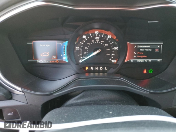 2019 Ford Fusion Hybrid SE with VIN 3FA6P0LU5KR147783, listed as a Copart auction lot 70667962 with 60,034 mi miles. Bid and sale history available at carsss.com. Image 9.