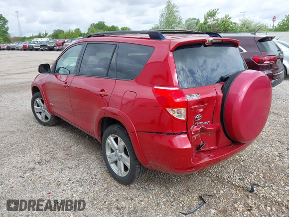 2006 Toyota RAV4 Sport with VIN JTMZD32V865027349, listed as a IAAI auction lot 42308453 with 187,430 mi miles and . Bid and sale history available at DreamBid. Image 3.