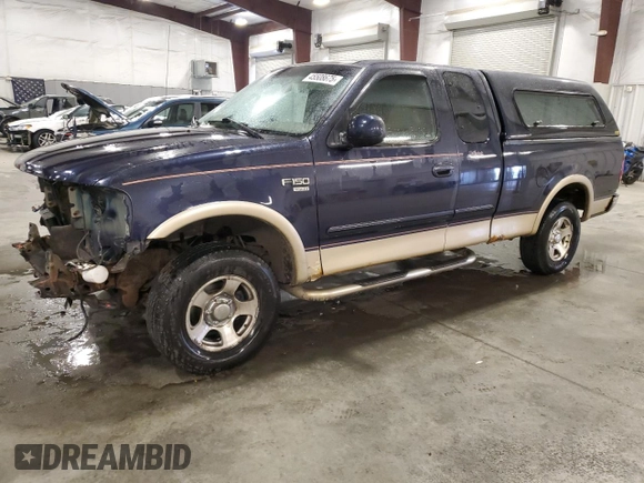 1999 Ford F-150 XL with VIN 2FTRX18L1XCA21529, listed as a Copart auction lot 45508675 with 258,940 mi miles and Salvage Title. Bid and sale history available at carsss.com. Image 1.