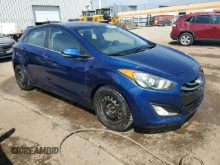 2013 Hyundai Elantra GT with VIN KMHD35LE8DU018141, listed as a Copart auction lot 64587374 with 271,587 mi miles and Salvage Title. Bid and sale history available at carsss.com. Image 4.