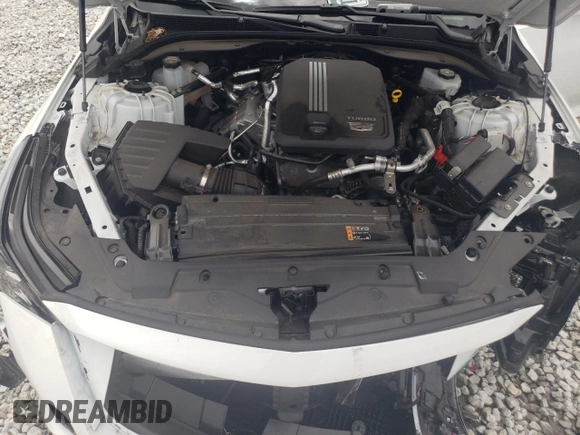 2025 Cadillac CT5 Premium Luxury with VIN 1G6DN5RWXS0101138, listed as a Copart auction lot 60369325 with 18,046 mi miles and Salvage title. Bid and sale history available at DreamBid. Image 11.