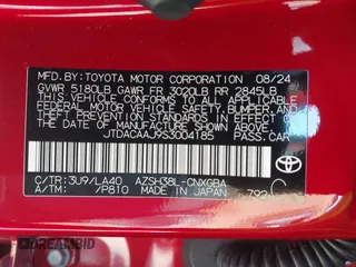2025 Toyota Crown XLE с VIN JTDACAAJ9S3004185, выставлен на аукционе IAAI как лот 42040283 с пробегом 3 547 миль миль и . История ставок и продаж доступна на DreamBid. Изображение 9.