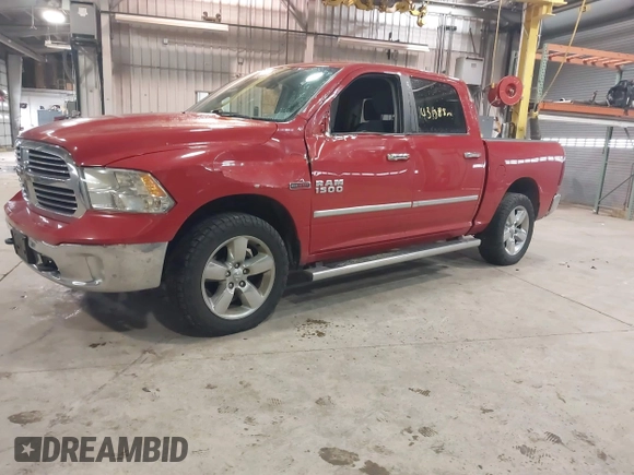 2018 Ram 1500 Big Horn with VIN 1C6RR7LM7JS282767, listed as a IAAI auction lot 41395423 with 143,088 mi miles. Bid and sale history available at carsss.com. Image 18.