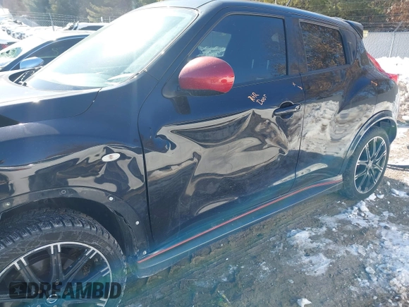 2013 Nissan Juke S with VIN JN8AF5MR8DT226398, listed as a IAAI auction lot 41640465 with 155,372 mi miles. Bid and sale history available at carsss.com. Image 13.
