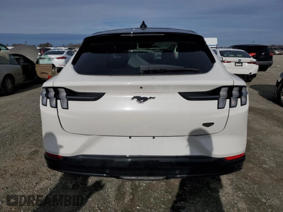 2021 Ford Mustang Mach-E California Route 1 with VIN 3FMTK2R70MMA34120, listed as a Copart auction lot 87469214 with 43,020 mi miles and Salvage Title. Bid and sale history available at DreamBid. Image 6.
