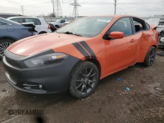 2015 Dodge Dart SXT with VIN 1C3CDFBB9FD362482, listed as a Copart auction lot 42814185 with 80,863 mi miles and Salvage Title. Bid and sale history available at DreamBid. Image 1.