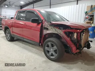 2021 Honda Ridgeline Sport with VIN 5FPYK3F10MB021380, listed as a Copart auction lot 48870685 with 52,317 mi miles and Salvage title. Bid and sale history available at DreamBid. Image 4.