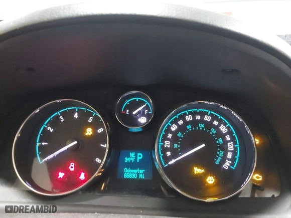 2012 Chevrolet Captiva Sport Fleet LT with VIN 3GNAL3E50CS604346, listed as a IAAI auction lot 41716767 with 65,830 mi miles. Bid and sale history available at carsss.com. Image 7.