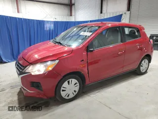 2024 Mitsubishi Mirage ES with VIN ML32AUHJ9RH017665, listed as a Copart auction lot 65796995 with 22,335 mi miles and Clean title. Bid and sale history available at DreamBid. Image 1.