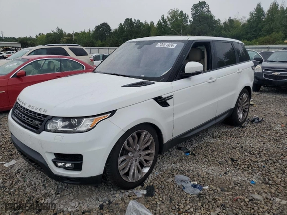 2016 Land Rover Range Rover Sport V6 Diesel SE with VIN SALWG2KF8GA599486, listed as a Copart auction lot 70061324 with 0 mi miles and Clean Title. Bid and sale history available at carsss.com. Image 1.
