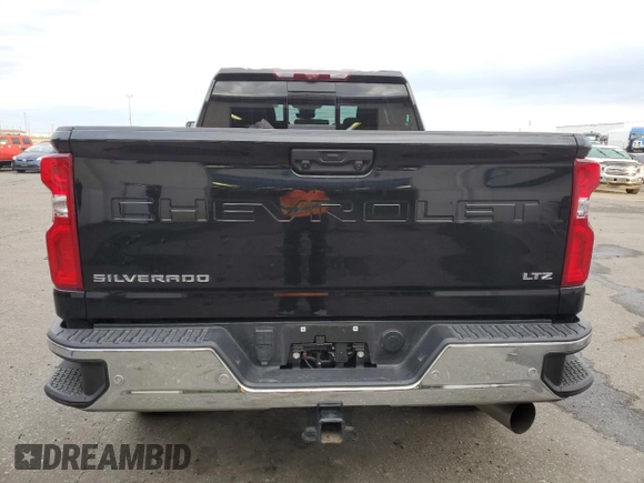 2024 Chevrolet Silverado 3500HD LTZ with VIN 2GC4YUEYXR1119921, listed as a Copart auction lot 85575214 with 7,189 mi miles and Salvage Title. Bid and sale history available at carsss.com. Image 6.