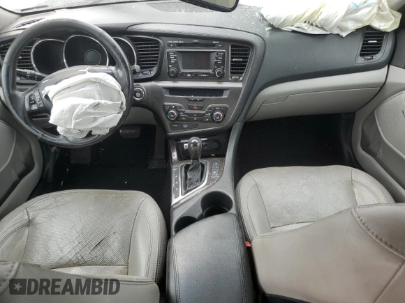 2013 Kia Optima EX with VIN 5XXGN4A73DG119099, listed as a Copart auction lot 62552845 with Not provided miles and Clean title. Bid and sale history available at DreamBid. Image 8.