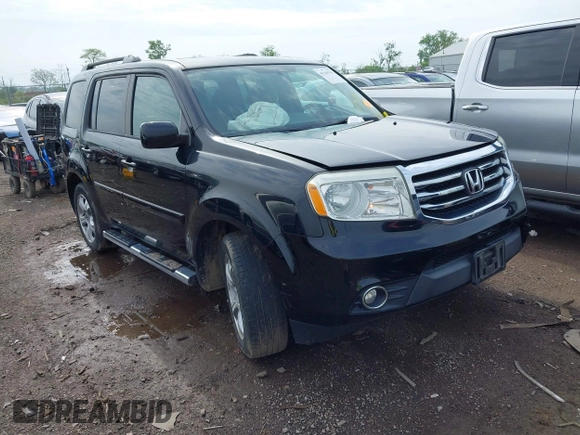 2014 Honda Pilot EX-L with VIN 5FNYF4H5XEB011816, listed as a IAAI auction lot 42165791 with 118,366 mi miles and . Bid and sale history available at carsss.com. Image 1.