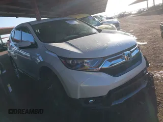 2018 Honda CR-V EX-L z VIN 2HKRW2H85JH610430, wystawiony jako IAAI lot #41826592 z przebiegiem 109 107 mil mil oraz . Historia ofert i sprzedaży dostępna na DreamBid. Obrazek 1.