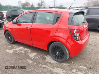 2013 Chevrolet Sonic LT with VIN 1G1JC6SH1D4205688, listed as a IAAI auction lot 41743824 with 21,440 mi miles. Bid and sale history available at carsss.com. Image 3.