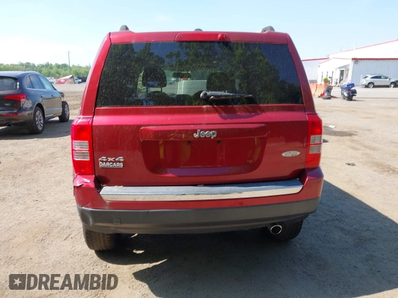 2017 Jeep Patriot High Altitude with VIN 1C4NJRFB2HD179288, listed as a IAAI auction lot 42185295 with 185,854 mi miles. Bid and sale history available at carsss.com. Image 16.
