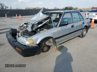 1989 Honda Civic z VIN 1HGED3547KA096229, wystawiony jako Copart lot #44426325 z przebiegiem 128 218 mil mil oraz Nie do naprawy • Non repairable. Historia ofert i sprzedaży dostępna na DreamBid. Obrazek 1.
