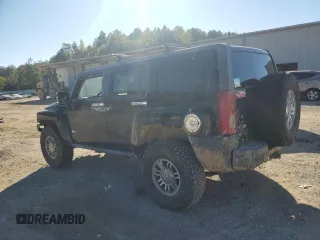 2008 Hummer H3 SUV with VIN 5GTEN13E788154215, listed as a Copart auction lot 76952674 with 166,964 mi miles and Salvage Title. Bid and sale history available at carsss.com. Image 2.