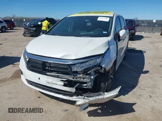 2023 Honda Odyssey Touring with VIN 5FNRL6H88PB003865, listed as a IAAI auction lot 41715384 with 40,765 mi miles and . Bid and sale history available at DreamBid. Image 17.