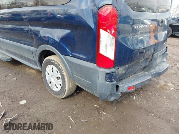2018 Ford Transit XL with VIN 1FMZK1YM9JKB14045, listed as a IAAI auction lot 41641447 with 164,628 mi miles and . Bid and sale history available at DreamBid. Image 6.