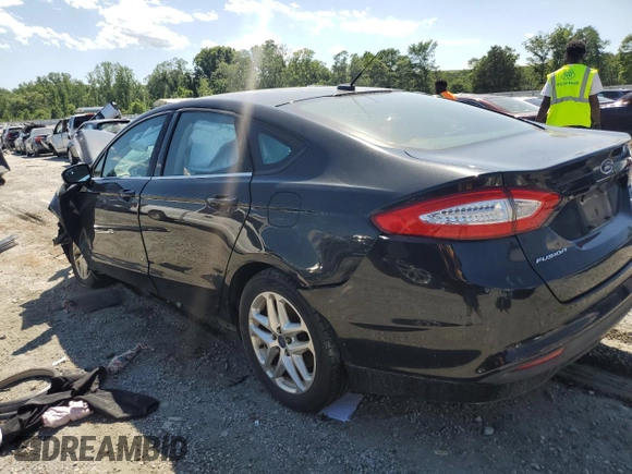 2013 Ford Fusion SE with VIN 3FA6P0H74DR338651, listed as a Copart auction lot 57567125 with Not provided miles and Salvage title. Bid and sale history available at DreamBid. Image 2.