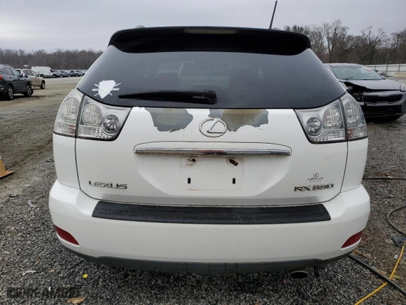 2004 Lexus RX 330 with VIN 2T2GA31U44C001268, listed as a Copart auction lot 43723375 with 327,456 mi miles and Salvage Title. Bid and sale history available at carsss.com. Image 6.